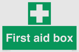 first aid box